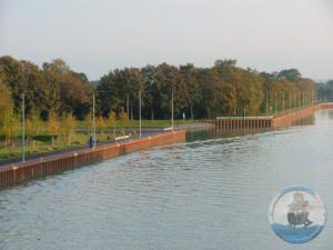 Der neue Hafen in Schmedehausen