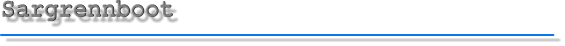 Sargrennboot